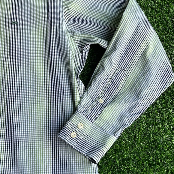 BURBERRY LONDON Men’s plaid Button Up Dress Shirt size 15.5/39 - Picture 8 of 8